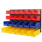 Giantz 24 Storage Bin Rack Wall Mounted